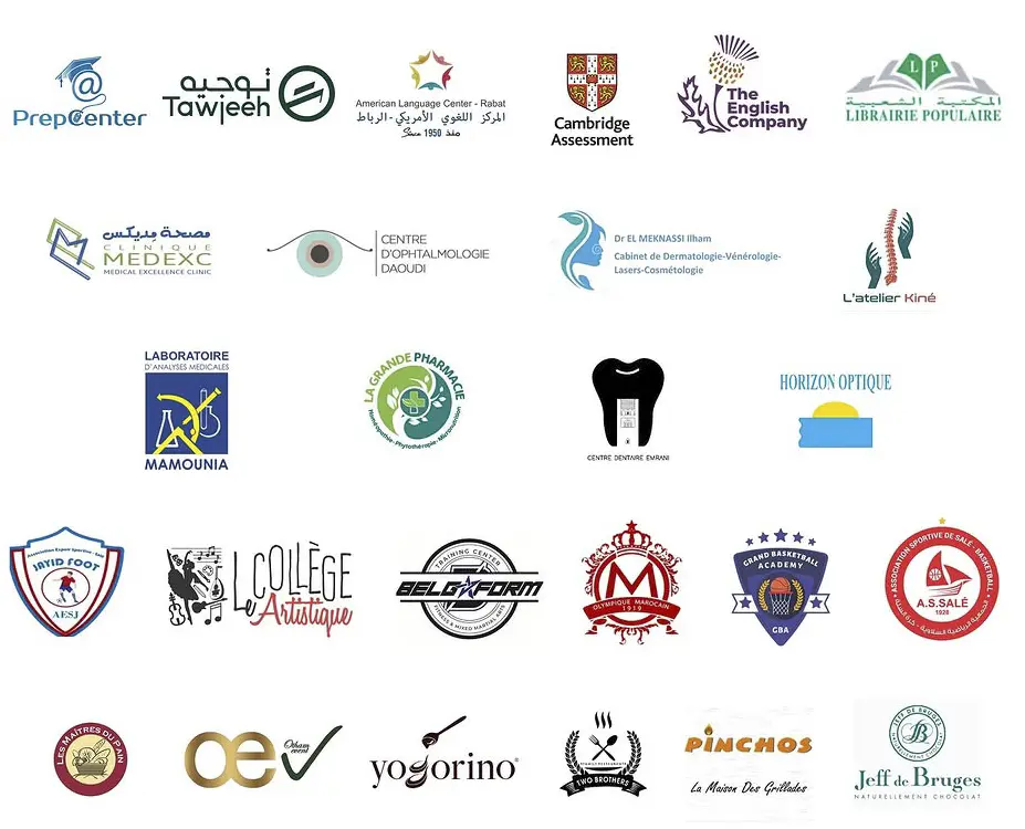 Logos de nos partenaires